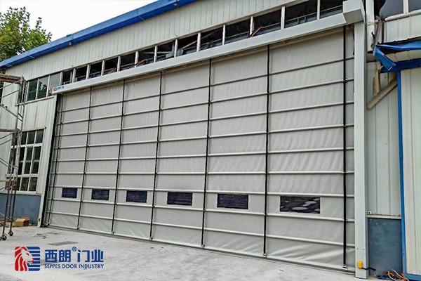 常州背带式堆积快速门