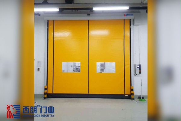 拉链式常州快速门