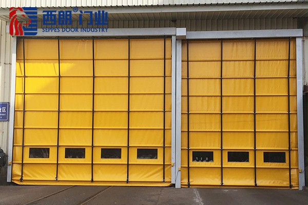 常州新北抗风大尺寸柔性快速门 常州新北抗风大尺寸柔性快速门