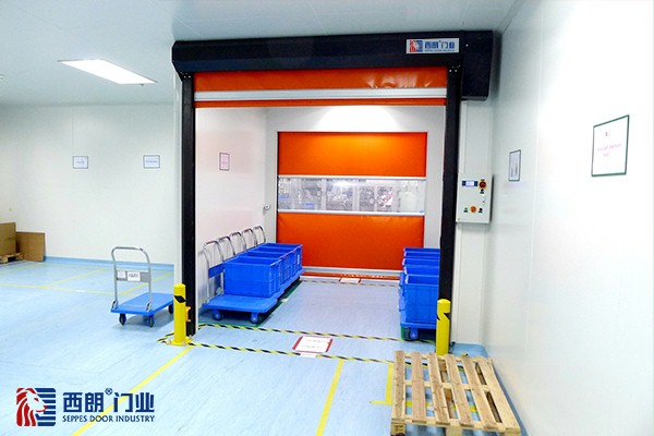 武进零件制造工厂洁净室防尘快速卷帘门 武进零件制造工厂洁净室防尘快速卷帘门