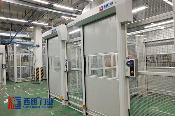 立体库AGV自动快速门 立体库AGV自动快速门