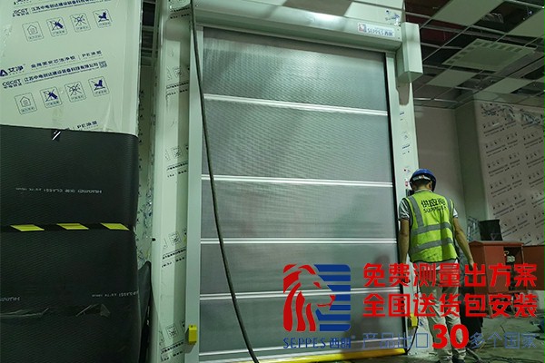 常州电子厂防尘快速卷帘门1 常州电子厂防尘快速卷帘门