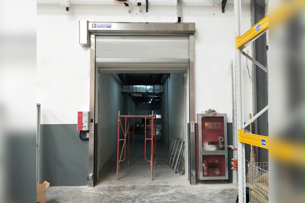 电子精密车间不锈钢快速卷帘门2 电子精密车间不锈钢快速卷帘门