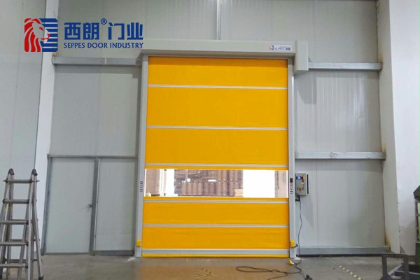 风力发电设备车间通道出口快速门