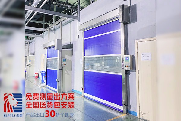 医药生产车间感应不锈钢快速门 医药生产车间感应不锈钢快速门