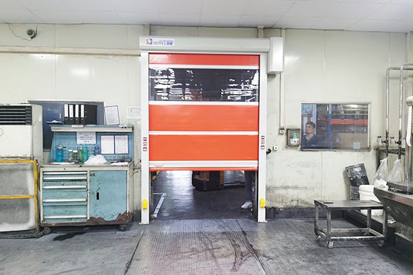 橡胶制品车间防尘快速卷帘门 橡胶制品车间防尘快速卷帘门