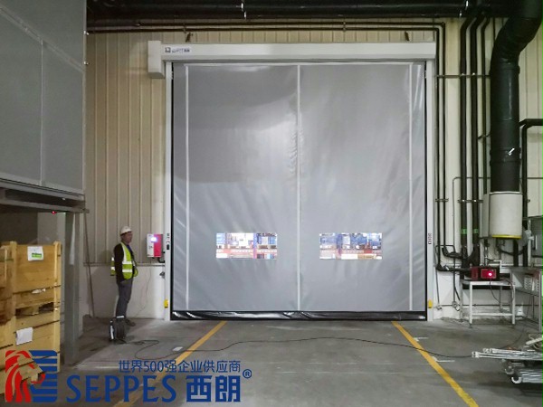 西朗拉链快速门