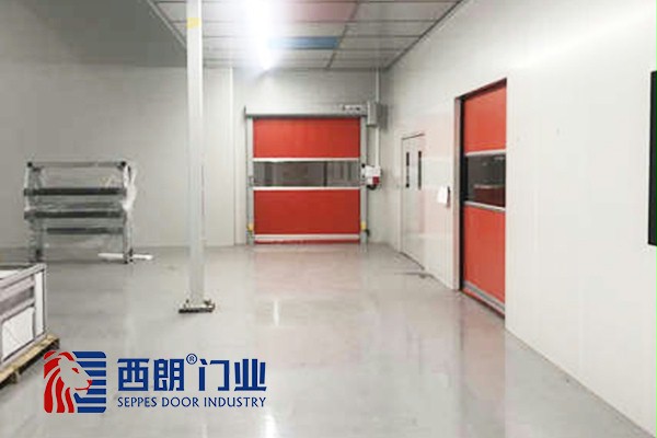 出口瑞典净化车间快速卷帘门
