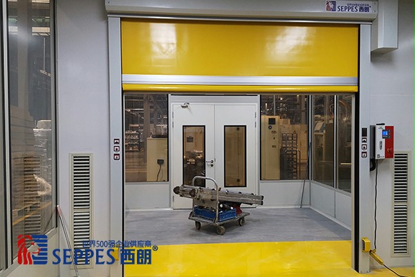 洁净设备防护抗压快速卷帘门1 洁净设备防护抗压快速卷帘门