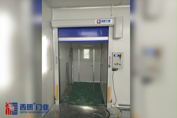 常州缓工厂冲车间PVC快速门2 常州缓工厂冲车间PVC快速门