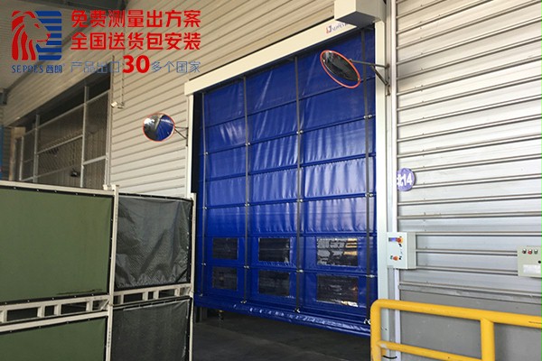 大型抗风背带堆积快速门2 大型抗风背带堆积快速门